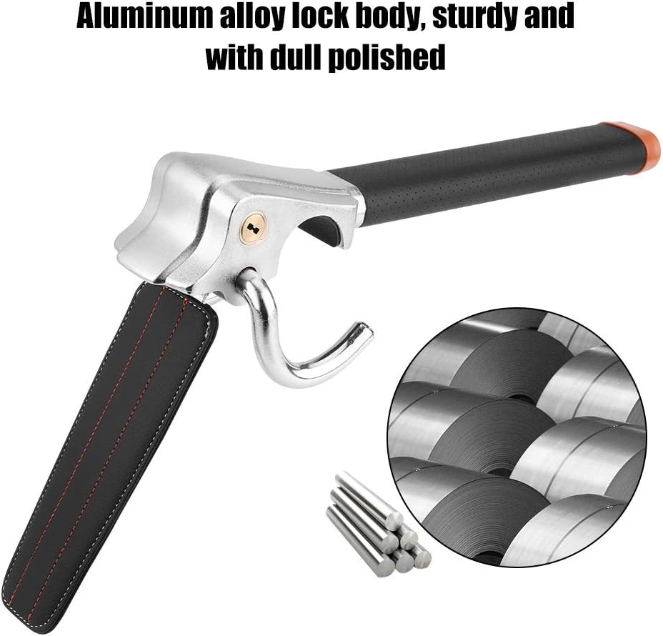 Zhenzhi Brand ZZ0686 Universal Anti-Theft Device for Steering Wheel Lock - Car Security Theft Preven